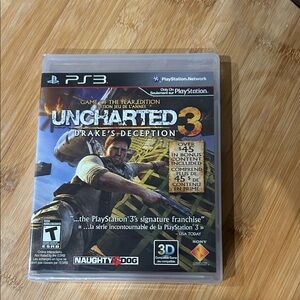 Sony Uncharted 3: Drake's Deception for PS3 - Black and Gold